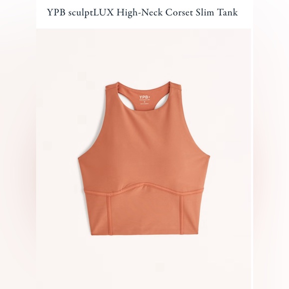 NWT Abercrombie YPB corset workout tank - Picture 3 of 3